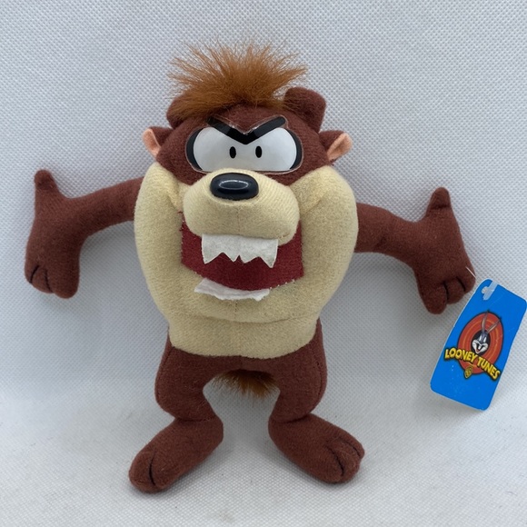 Looney Tunes Tazmanian Devil Ganz 6” Plush Stuffed Toy - Picture 12 of 12